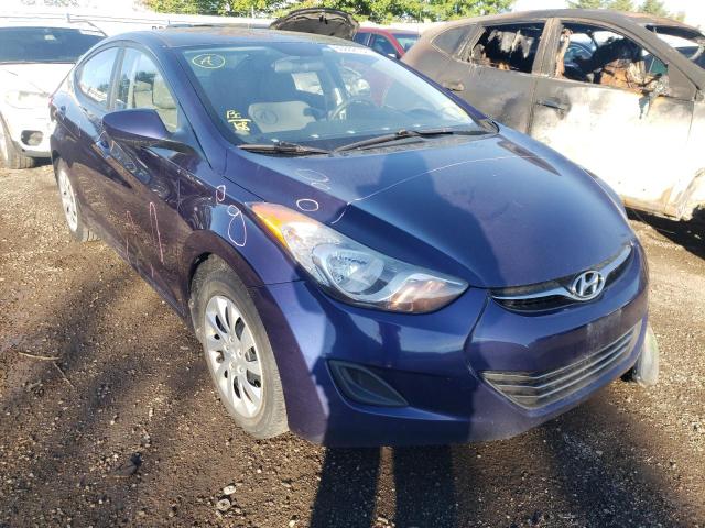 HYUNDAI ELANTRA GL 2011 with VIN 5NPDH4AE2BH008215 - Photo from auction