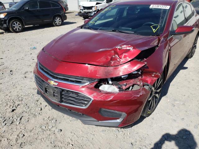 Photo 9 from auction – 2018 CHEVROLET MALIBU LT with VIN 1G1ZD5ST4JF102909