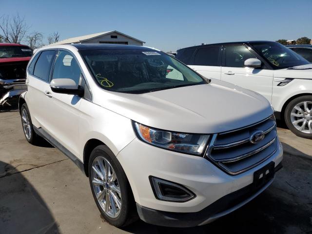 FORD EDGE TITAN 2017 with VIN 2FMPK3K84HBB56187 - Photo from auction