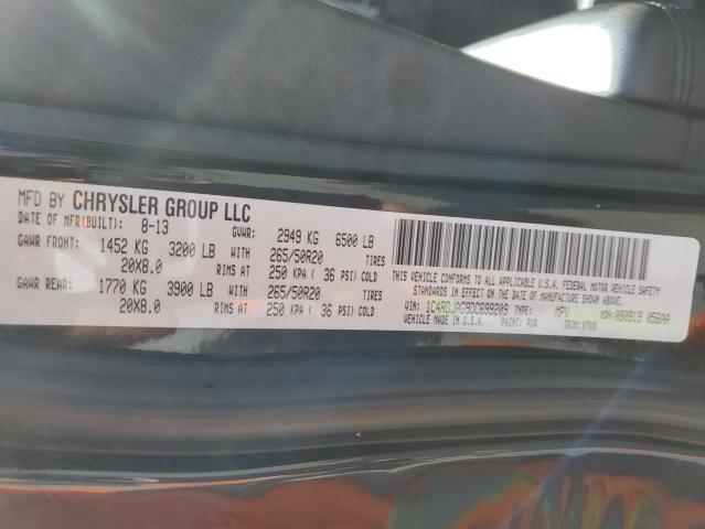 Photo 10 from auction – 2013 DODGE DURANGO SX with VIN 1C4RDJAG9DC699209