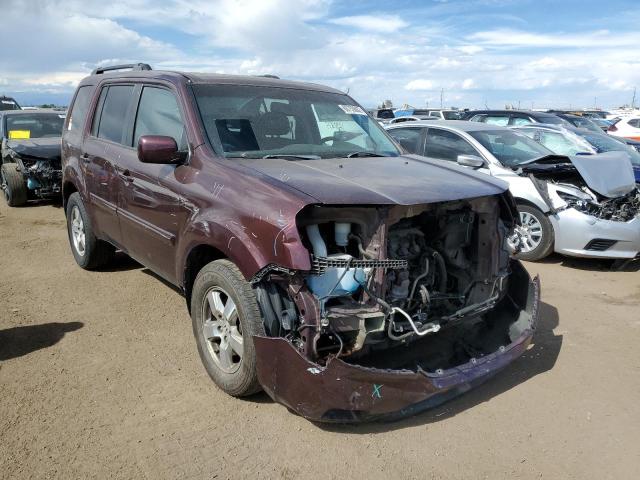 HONDA PILOT EXL 2011 with VIN 5FNYF4H54BB028350 - Photo from auction