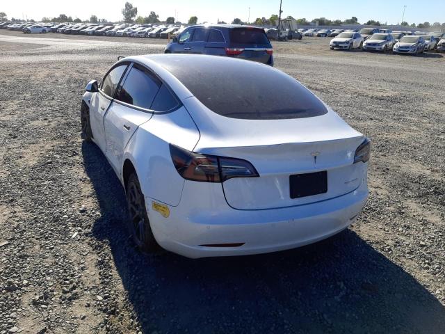 Photo 3 from auction – 2022 TESLA MODEL 3 with VIN 5YJ3E1EBXNF124476