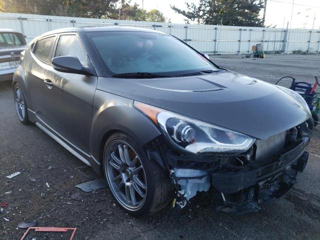 HYUNDAI VELOSTER T 2014 with VIN KMHTC6AE3EU197730 - Photo from auction