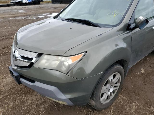Photo 9 from auction – 2007 ACURA MDX TECHNO with VIN 2HNYD28377H547915