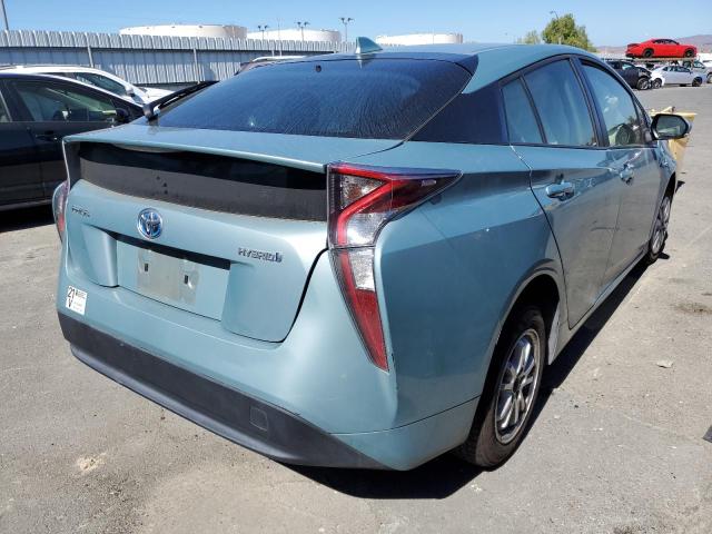 Photo 4 from auction – 2016 TOYOTA PRIUS with VIN JTDKBRFU8G3014500