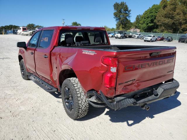 Photo 3 from auction – 2021 CHEVROLET SILVERADO with VIN 1GCPYCEF0MZ220732