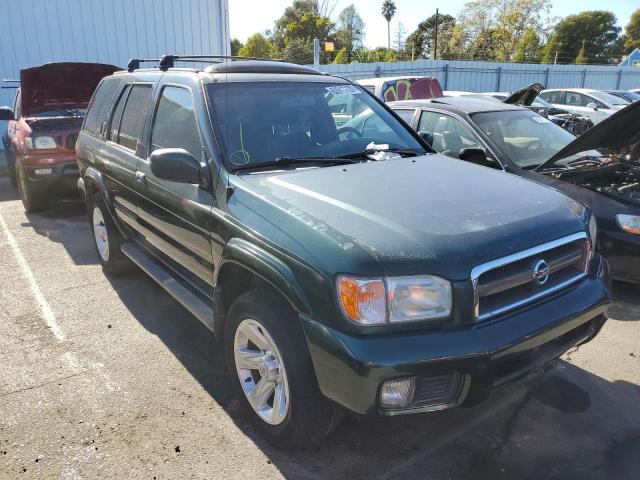 NISSAN PATHFINDER 2002 with VIN JN8DR09Y82W737306 - Photo from auction