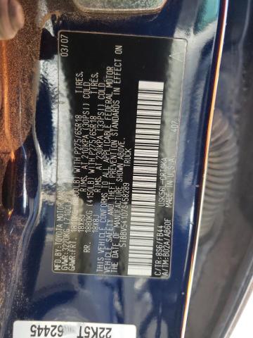 Photo 10 from auction – 2007 TOYOTA TUNDRA DOU with VIN 5TBBV54107S458289
