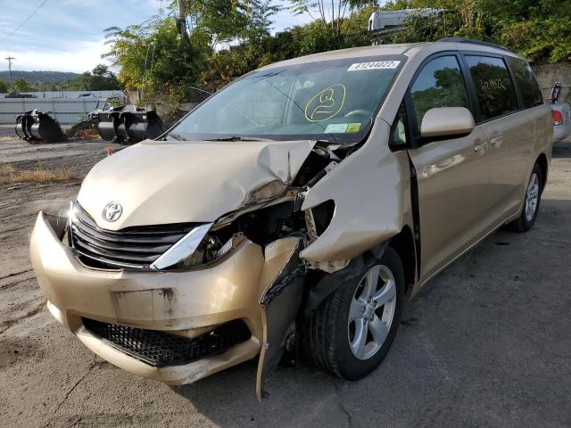 Photo 2 from auction – 2012 TOYOTA SIENNA LE with VIN 5TDKK3DC1CS276021