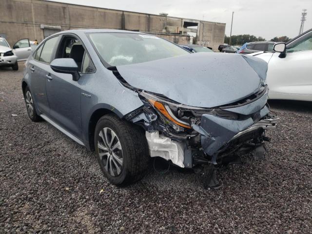 TOYOTA COROLLA LE 2021 with VIN JTDEAMDE2MJ031931 - Photo from auction