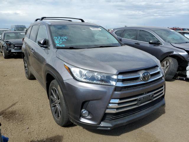 TOYOTA HIGHLANDER 2018 with VIN 5TDDZRFH6JS873517 - Photo from auction