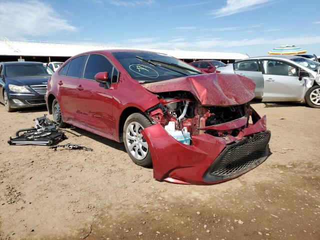 TOYOTA COROLLA LE 2022 with VIN 5YFEPMAE2NP296414 - Photo from auction