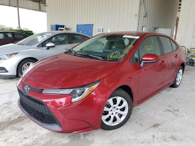Photo 2 from auction – 2022 TOYOTA COROLLA LE with VIN 5YFEPMAE0NP308978