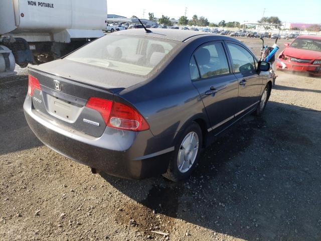 Photo 4 from auction – 2006 HONDA CIVIC HYBR with VIN JHMFA36296S006487