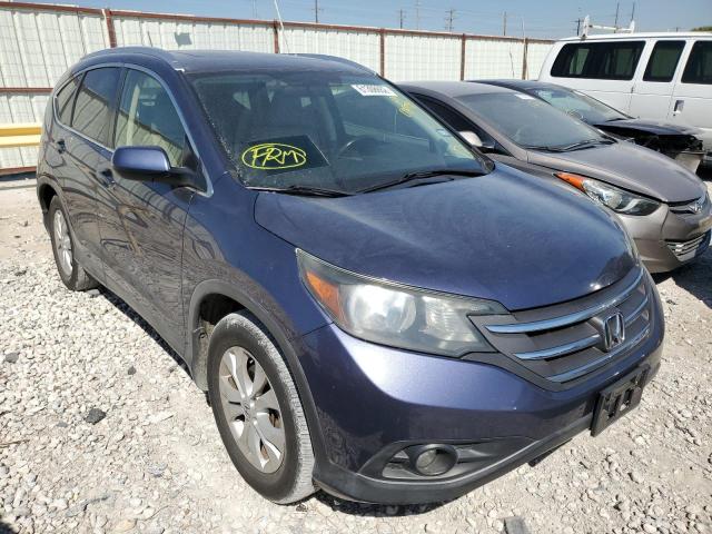 HONDA CR-V EXL 2012 with VIN JHLRM3H73CC005777 - Photo from auction