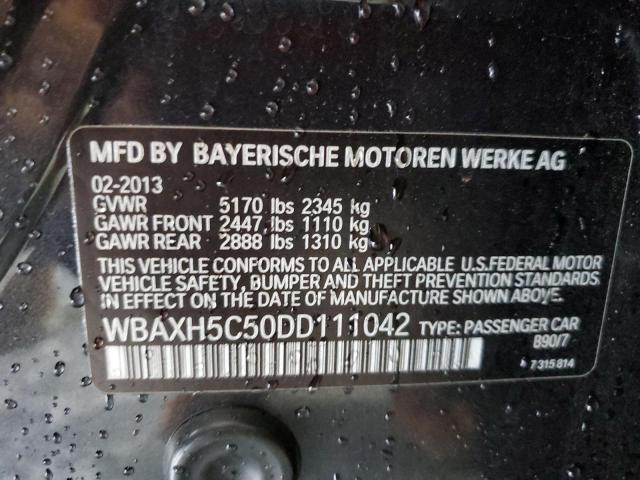 Photo 10 from auction – 2013 BMW 528 XI with VIN WBAXH5C50DD111042