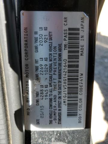 Photo 10 from auction – 2016 MAZDA 6 TOURING with VIN JM1GJ1V5XG1421640