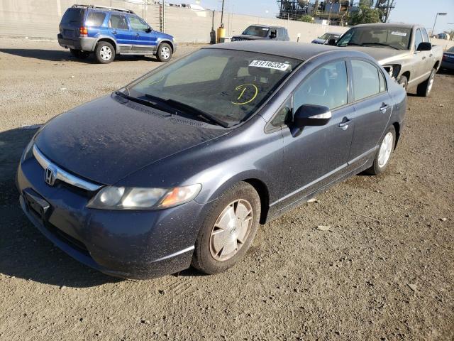 Photo 2 from auction – 2006 HONDA CIVIC HYBR with VIN JHMFA36296S006487