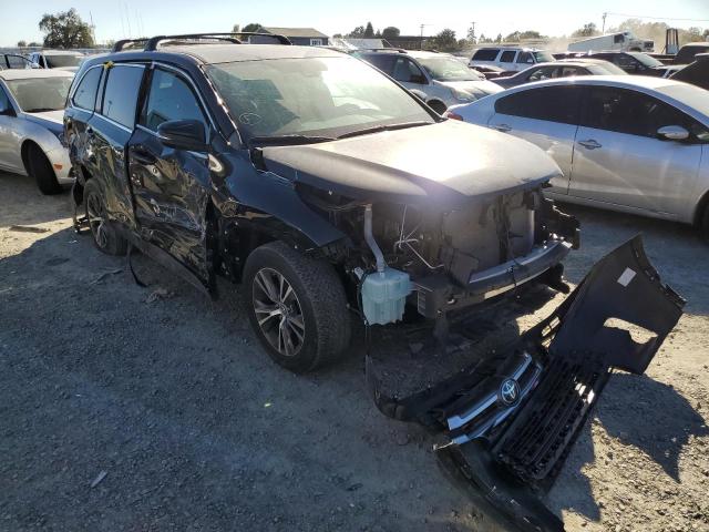 TOYOTA HIGHLANDER 2019 with VIN 5TDZZRFH1KS347027 - Photo from auction