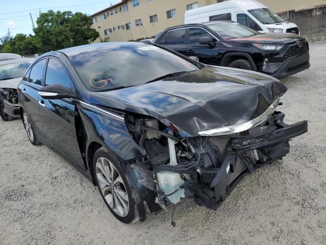 HYUNDAI SONATA SE 2014 with VIN 5NPEC4AB0EH866845 - Photo from auction