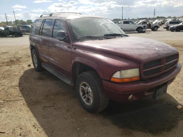 DODGE DURANGO 2001 with VIN 1B4HS28Z51F646061 - Photo from auction