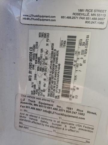 Zdjęcie 10 z aukcji – 2010 FORD RANGER z VIN 1FTKR1ADXAPA74248
