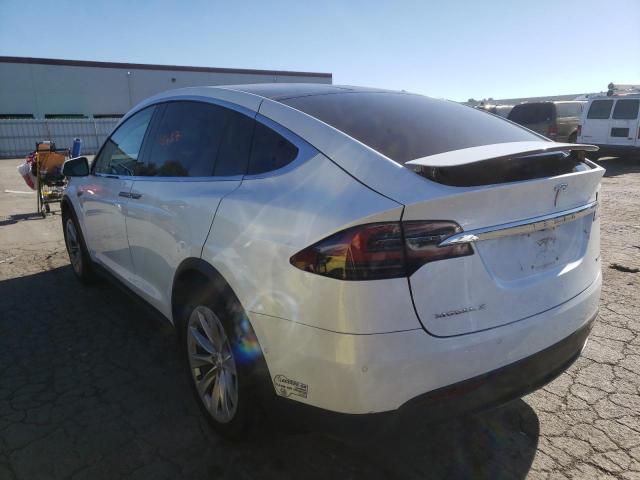 Photo 3 from auction – 2016 TESLA MODEL X with VIN 5YJXCBE24GF012854