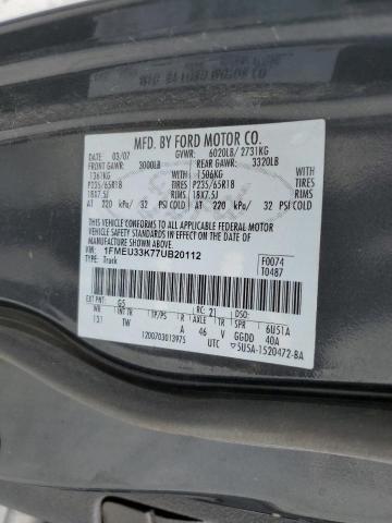 Photo 10 from auction – 2007 FORD EXPLORER S with VIN 1FMEU33K77UB20112