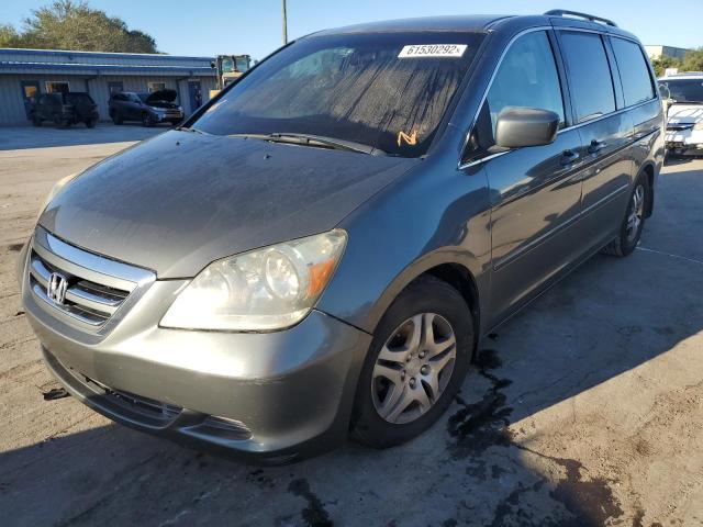 Photo 2 from auction – 2007 HONDA ODYSSEY EX with VIN 5FNRL384X7B410405