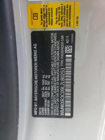 Photo 10 from auction – 2020 MINI COOPER with VIN WMWXR3C09L2L80253
