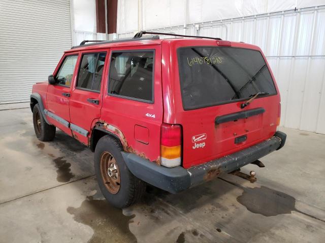 Photo 3 from auction – 1998 JEEP CHEROKEE S with VIN 1J4FJ68S0WL176578