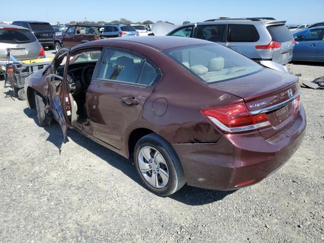 Photo 3 from auction – 2014 HONDA CIVIC LX with VIN 19XFB2F56EE251140
