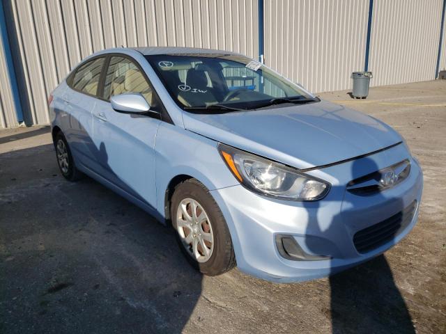 HYUNDAI ACCENT GLS 2014 with VIN KMHCT4AEXEU587910 - Photo from auction