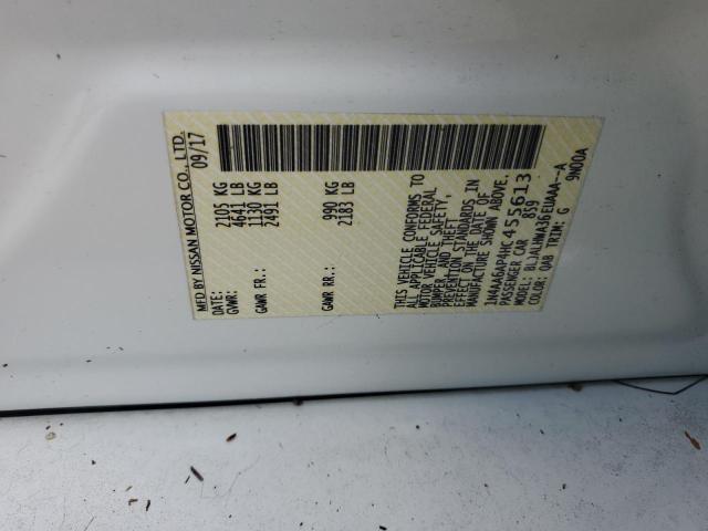 Photo 10 from auction – 2017 NISSAN MAXIMA 3.5 with VIN 1N4AA6AP4HC455613