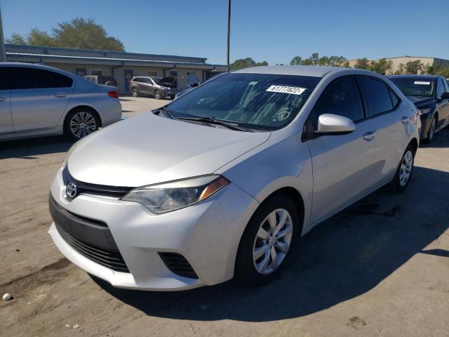 Photo 2 from auction – 2014 TOYOTA COROLLA L with VIN 2T1BURHE1EC108237
