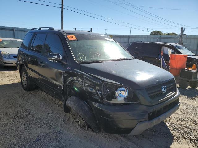 HONDA PILOT EXL 2004 with VIN 2HKYF18674H545976 - Photo from auction