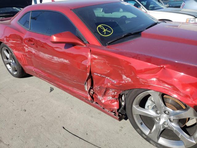 Photo 9 from auction – 2014 CHEVROLET CAMARO LT with VIN 2G1FB1E36E9259840