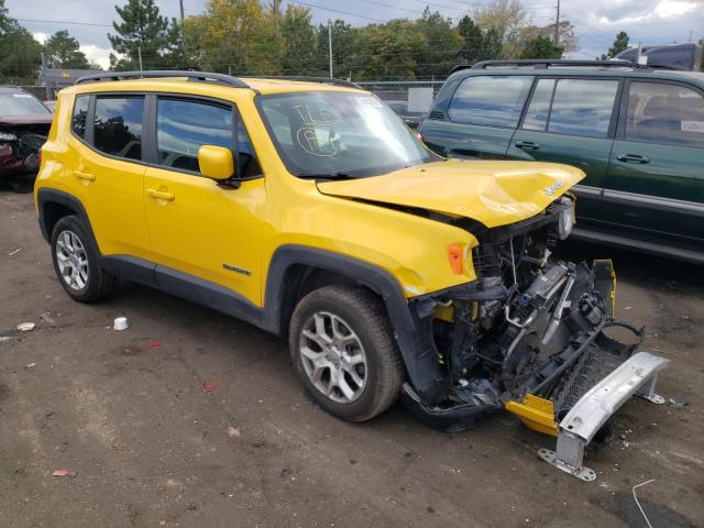 JEEP RENEGADE L 2017 with VIN ZACCJBBB6HPF85368 - Photo from auction