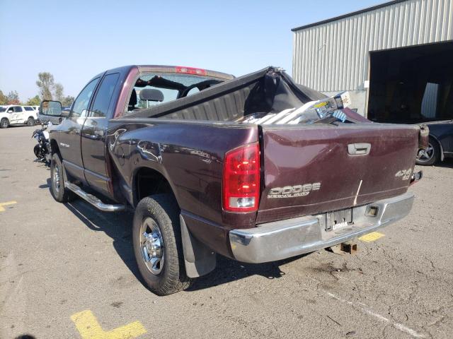 Photo 3 from auction – 2004 DODGE RAM 2500 S with VIN 3D7KU28D74G160349
