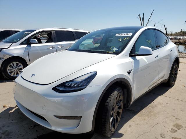 Photo 2 from auction – 2022 TESLA MODEL Y with VIN 7SAYGDEE1NF354311