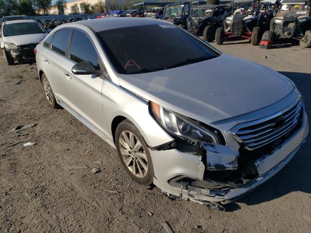 HYUNDAI SONATA SPO 2017 with VIN 5NPE34AF0HH454450 - Photo from auction