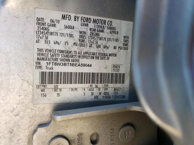 Photo 10 from auction – 2011 FORD F350 SUPER with VIN 1FT8W3BT5BEA59044