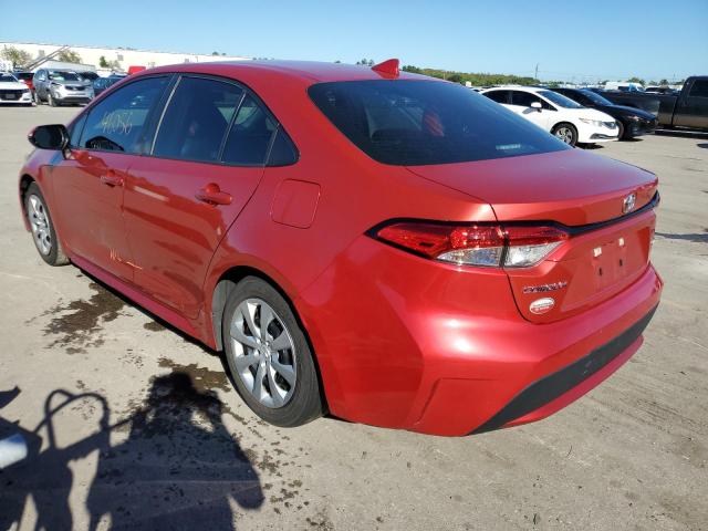 Photo 3 from auction – 2020 TOYOTA COROLLA LE with VIN 5YFEPRAE4LP049213
