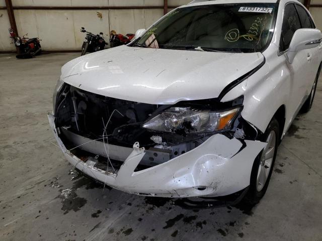 Photo 9 from auction – 2011 LEXUS RX350 with VIN 2T2BK1BA1BC099169