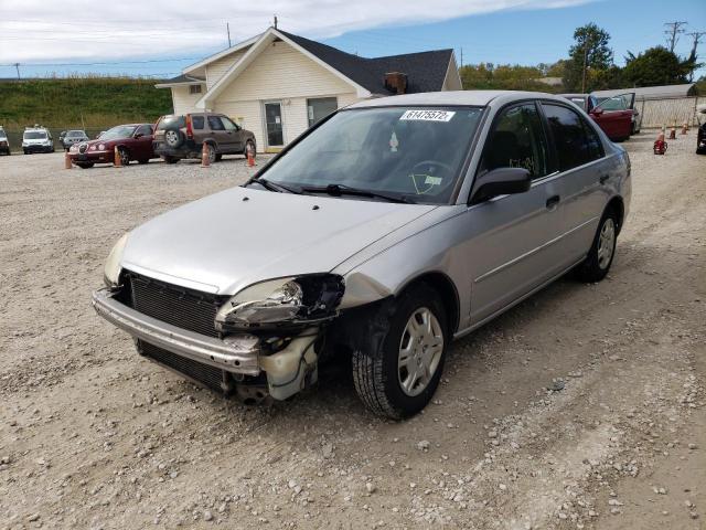 Photo 2 from auction – 2001 HONDA CIVIC with VIN 1HGES16581L012441