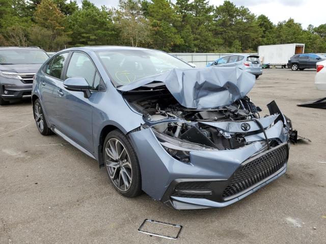 TOYOTA COROLLA XS 2021 with VIN 5YFT4MCE9MP062587 - Photo from auction