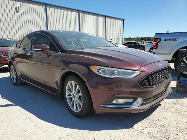 FORD FUSION SE 2017 with VIN 3FA6P0HD0HR170891 - Photo from auction