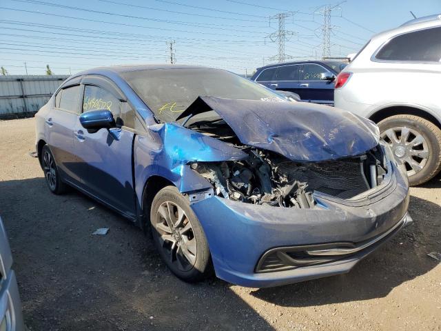 HONDA CIVIC EX 2014 with VIN 19XFB2F83EE225573 - Photo from auction