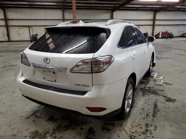 Photo 4 from auction – 2011 LEXUS RX350 with VIN 2T2BK1BA1BC099169