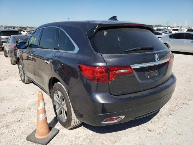Photo 3 from auction – 2016 ACURA MDX with VIN 5FRYD4H27GB057200